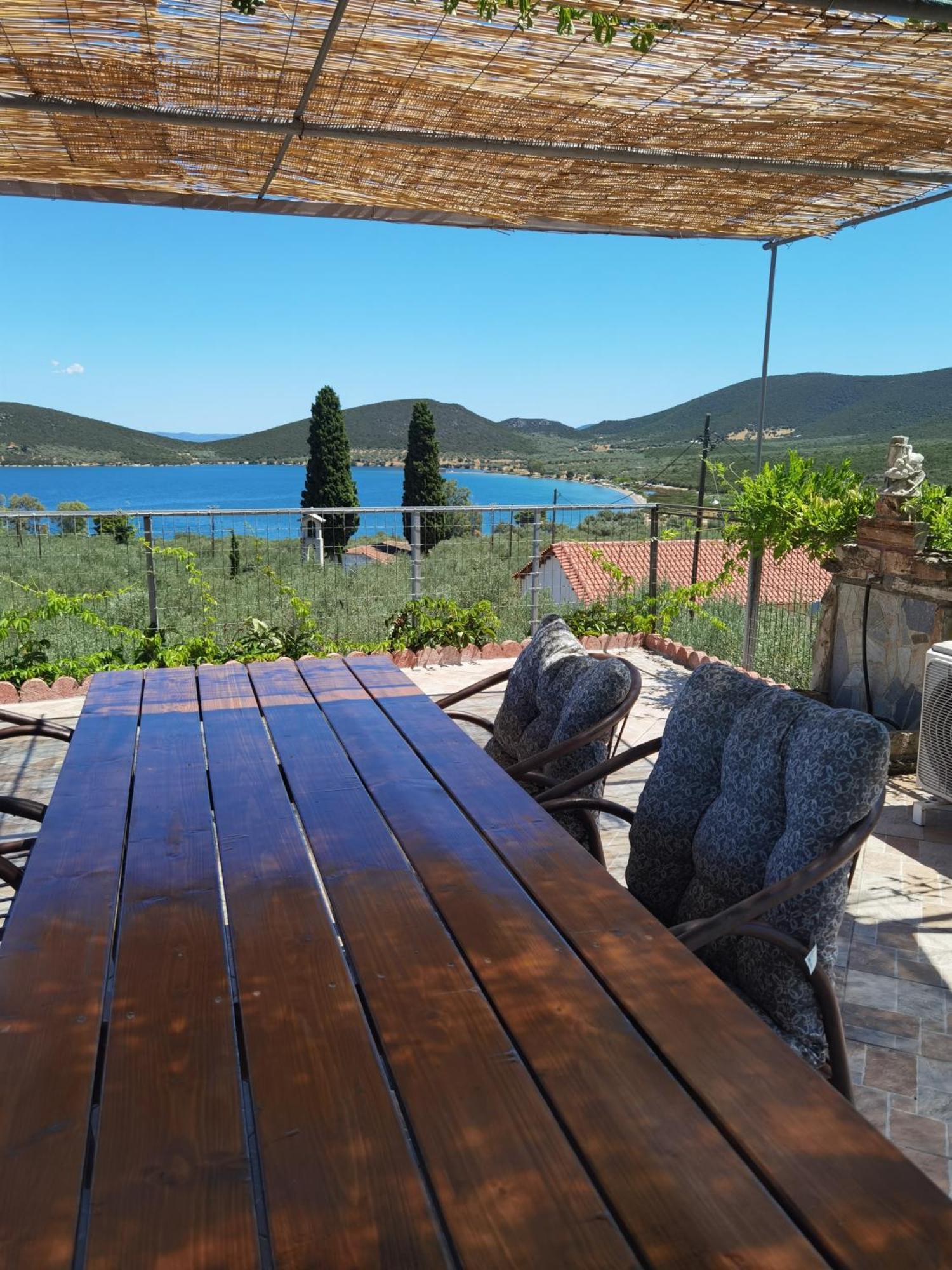 Elaion Thea-Nies Villa Sourpi ภายนอก รูปภาพ
